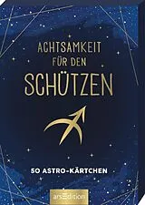Textkarten / Symbolkarten Achtsamkeit für den Schützen von 