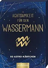 Textkarten / Symbolkarten Achtsamkeit für den Wassermann von 