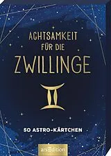 Textkarten / Symbolkarten Achtsamkeit für die Zwillinge von 