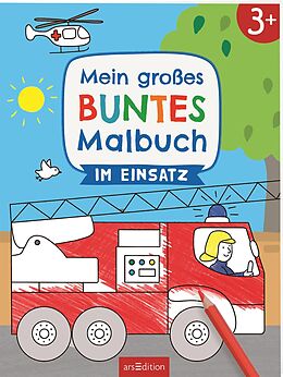 Kartonierter Einband Mein großes buntes Malbuch  Im Einsatz von 