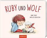 Pappband, unzerreissbar Ruby und Wolf von Anna Taube
