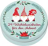Kartonierter Einband Adventskalender in der Dose. 24 Wichtelweisheiten für den Advent von 