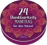 Textkarten / Symbolkarten Adventskalender in der Dose. 24 Dankbarkeitsmantras für den Advent von 
