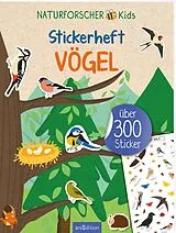Kartonierter Einband Naturforscher-Kids Stickerheft Vögel von