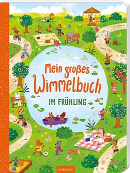 Pappband Mein großes Wimmelbuch  Im Frühling von 