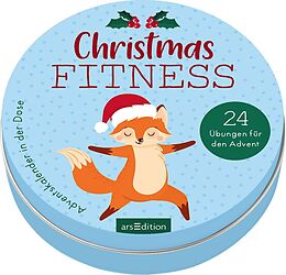 Kartonierter Einband Adventskalender in der Dose. Christmas Fitness von 