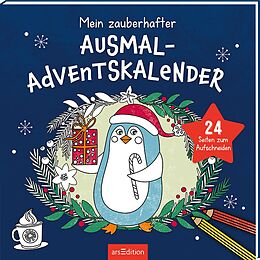 Kartonierter Einband Mein zauberhafter Ausmal-Adventskalender von 