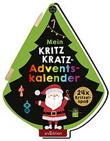 Kartonierter Einband Mein Kritzkratz-Adventskalender von 