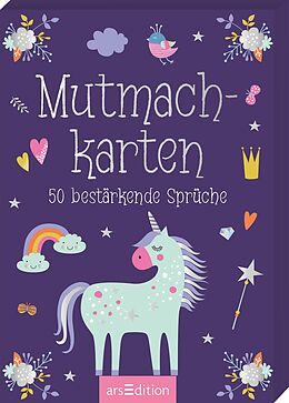 Buch Mutmachkarten  Einhorn von 