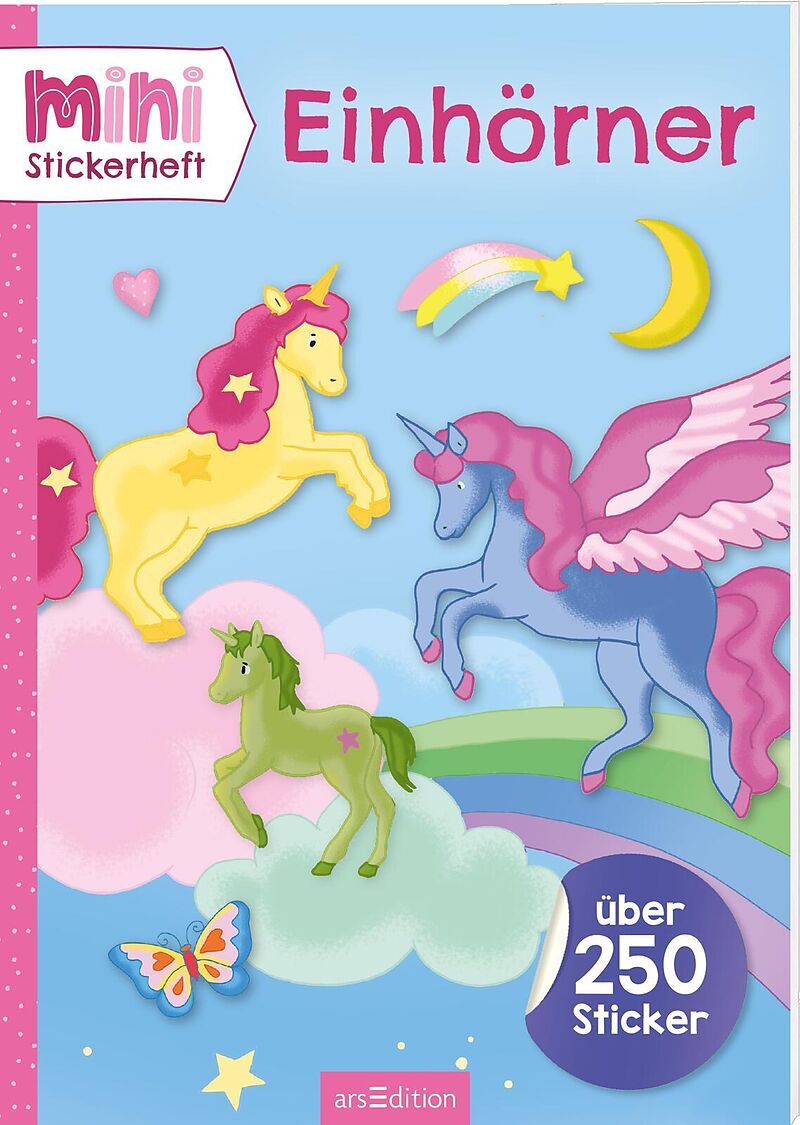 MINI-Stickerheft  Einhörner