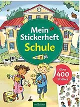 Kartonierter Einband Mein Stickerheft  Schule von 