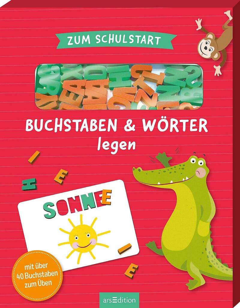 Zum Schulstart  Buchstaben & Wörter legen