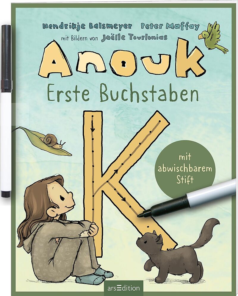 Anouk  Erste Buchstaben