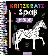 Spiralbindung Kritzkratz-Spaß Pferde von 