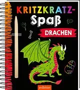Spiralbindung Kritzkratz-Spaß Drachen von 