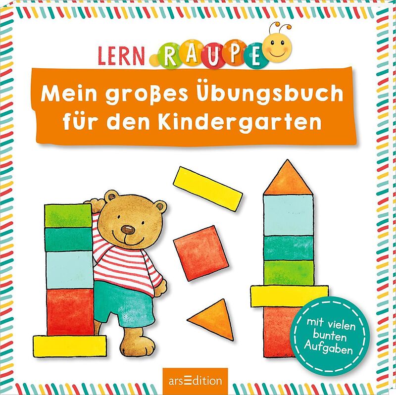Lernraupe  Mein großes Übungsbuch für den Kindergarten