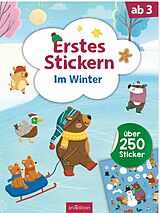 Kartonierter Einband Erstes Stickern  Im Winter von 