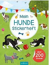 Kartonierter Einband Mein Hunde-Stickerheft von