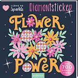 Kartonierter Einband I Love to Sparkle  Flower-Power von 