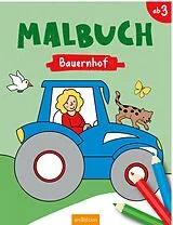 Kartonierter Einband Malbuch Bauernhof von 