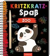 Kartonierter Einband Kritzkratz-Spaß Zoo von 