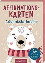 Buch Affirmationskarten Adventskalender von