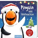 Pappband Pinguin liebt Weihnachten von 