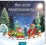 Pappband Mein erstes Adventskalenderbuch von Maria Höck