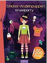 Kartonierter Einband (Kt) Sticker-Anziehpuppen  Gruselparty von 