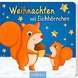 Pappband Weihnachten mit Eichhörnchen von Joschi Mühl
