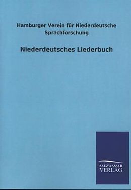 Kartonierter Einband Niederdeutsches Liederbuch von Hamburger Verein für Niederdeutsche Sprachforschung