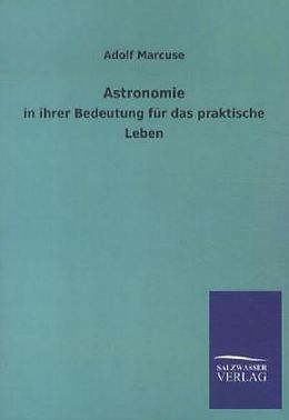 Kartonierter Einband Astronomie von Adolf Marcuse
