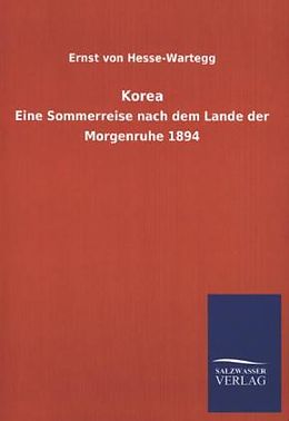 Kartonierter Einband Korea von Ernst von Hesse-Wartegg