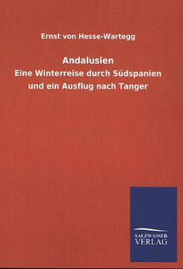 Kartonierter Einband Andalusien von Ernst von Hesse-Wartegg