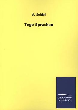 Kartonierter Einband Togo-Sprachen von A. Seidel