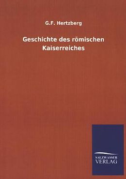 Kartonierter Einband Geschichte des römischen Kaiserreiches von G. F. Hertzberg