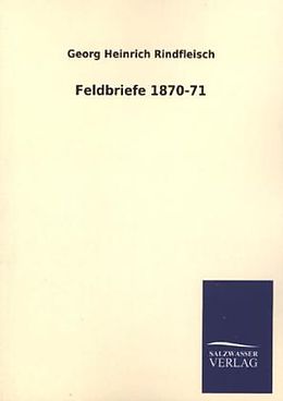 Kartonierter Einband Feldbriefe 1870-71 von Georg Heinrich Rindfleisch