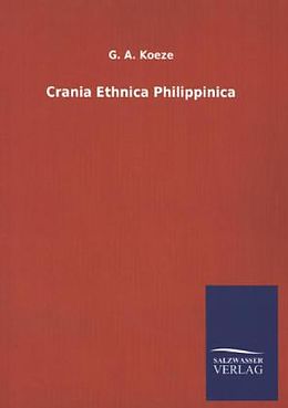 Kartonierter Einband Crania Ethnica Philippinica von G. A. Koeze