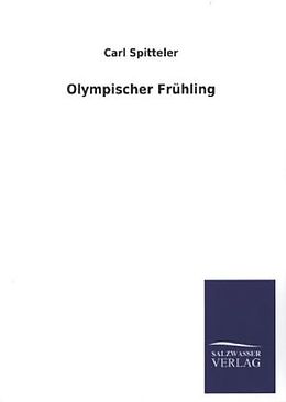 Kartonierter Einband Olympischer Frühling von Carl Spitteler