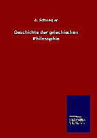 Fester Einband Geschichte der griechischen Philosophie von A. Schwegler