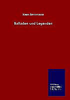 Fester Einband Balladen und Legenden von Hans Benzmann