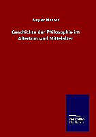 Fester Einband Geschichte der Philosophie im Altertum und Mittelalter von August Messer