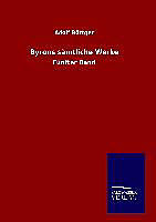Fester Einband Byrons sämtliche Werke von Adolf Böttger