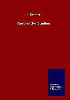 Fester Einband Varronische Studien von H. Kettner