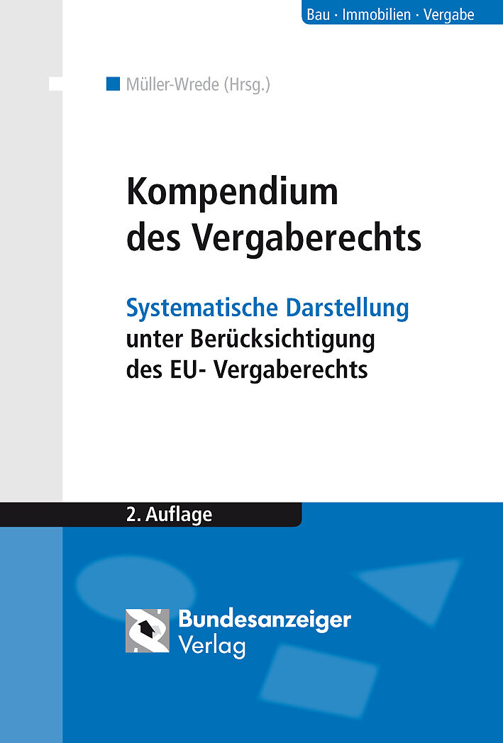 Kompendium des Vergaberechts