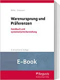 E-Book (pdf) Warenursprung und Präferenzen (E-Book) von Thomas Möller, Gesa Schumann