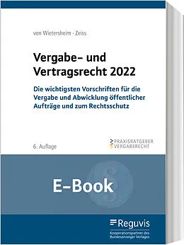 E-Book (pdf) Vergabe- und Vertragsrecht 2024 (E-Book) von Mark von Wietersheim, Christopher Zeiss