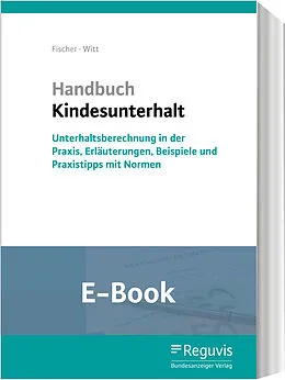 E-Book (pdf) Handbuch Kindesunterhalt (E-Book) von Ansgar Fischer, Alexander Witt