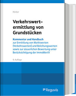 Fester Einband Verkehrswertermittlung von Grundstücken (Stand 2019) von Wolfgang Kleiber