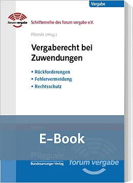 E-Book (pdf) Vergaberecht bei Zuwendungen (E-Book) von Dagmar Baecker, Martin Jansen, Desiree Jung